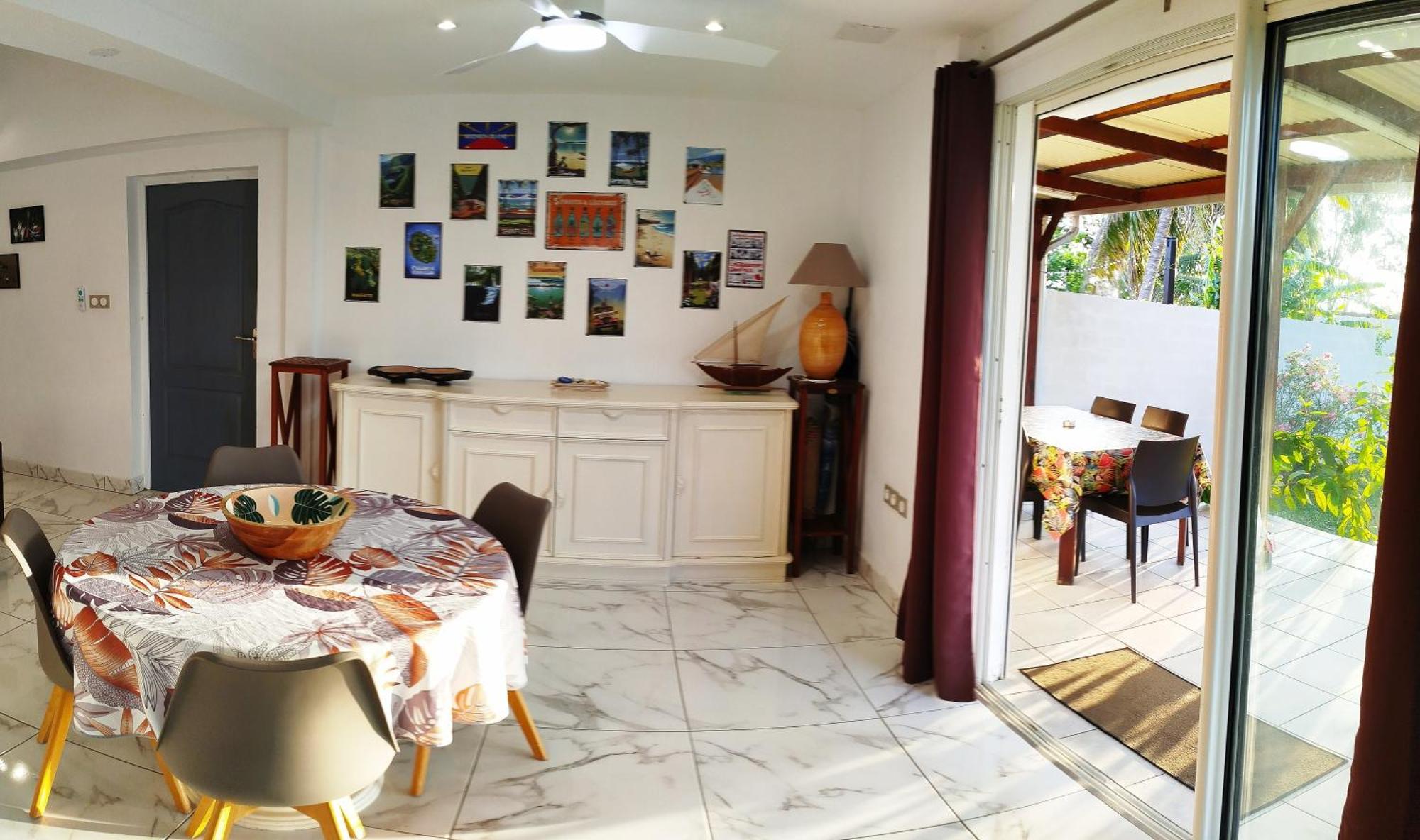 Maison Les Cocotiers De Plaiz'Anse Petite Île Eksteriør bilde